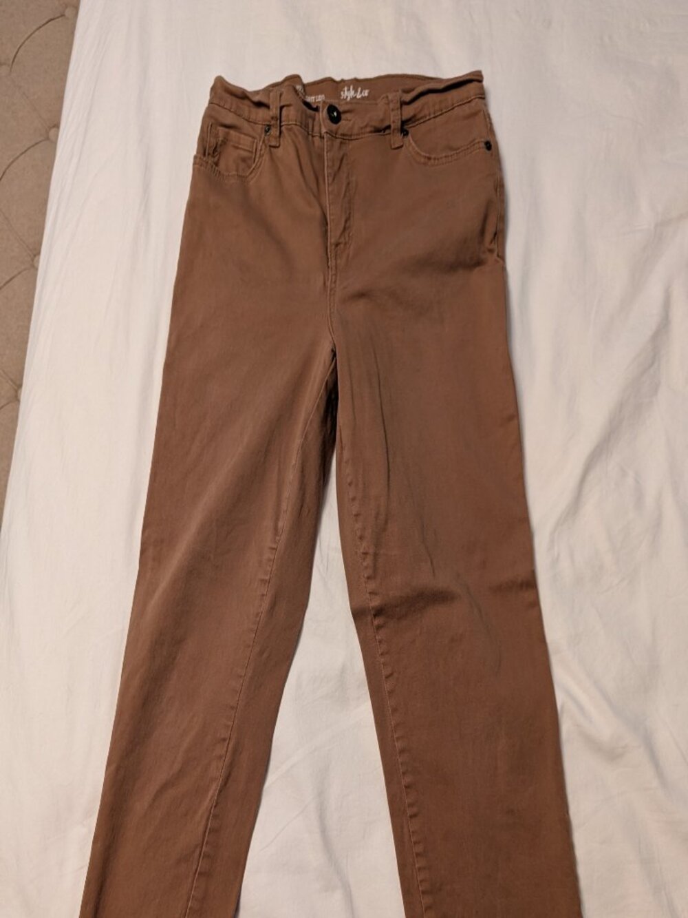 Style & Co brown jeans